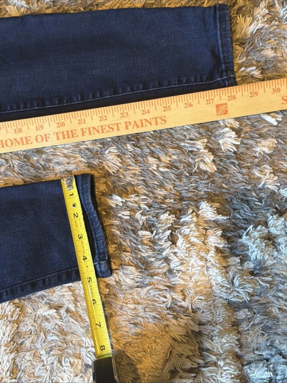 GOOD AMERICAN Skinny Dark Wash Stretch Jeans Women’s 4/27 - Picture 8 of 8